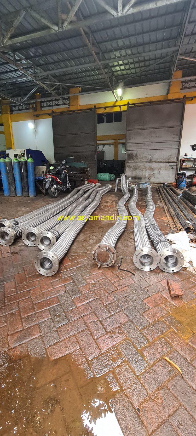 flexible stainless steel 304-316 complet flange