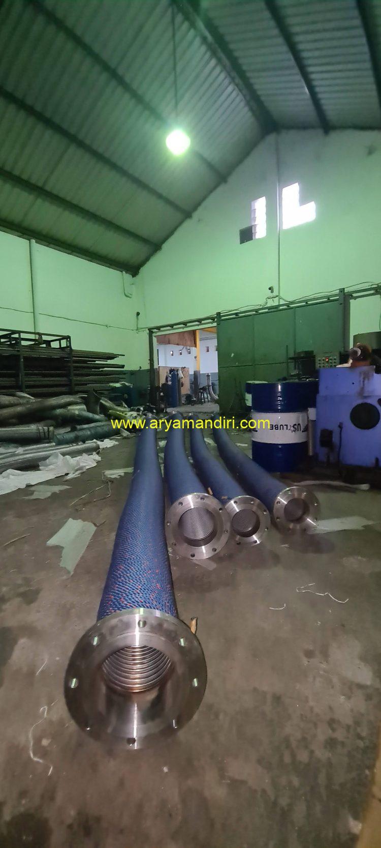 flexible stainless steel 304-316 complet flange cover rope